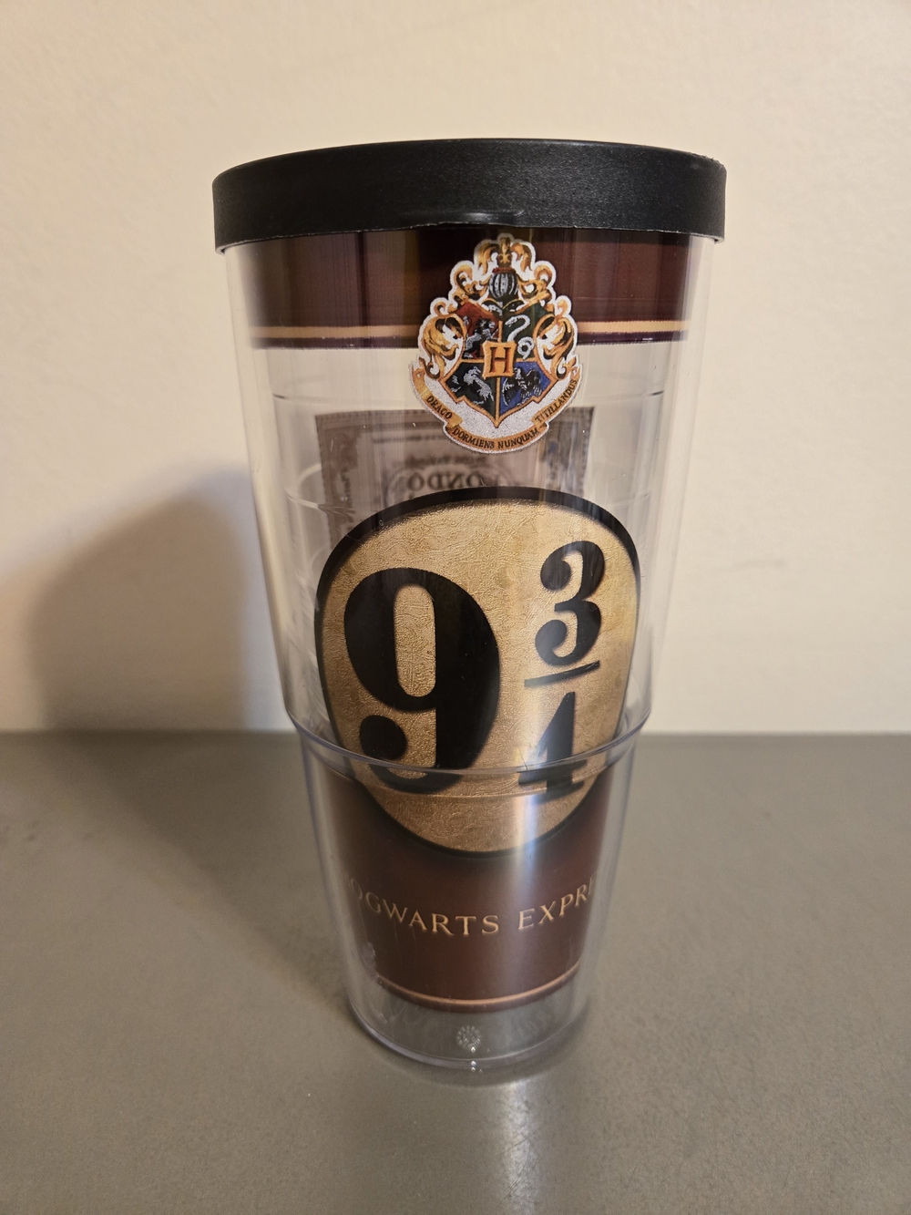 Tervis Harry Potter Hogwarts Express 9 3/4 Travel Tumbler Cup